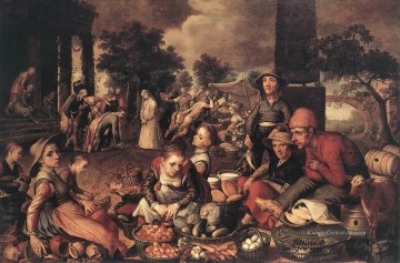 Christus und die Ehebrecherin Niederlande historischer Maler Pieter Aertsen Ölgemälde
